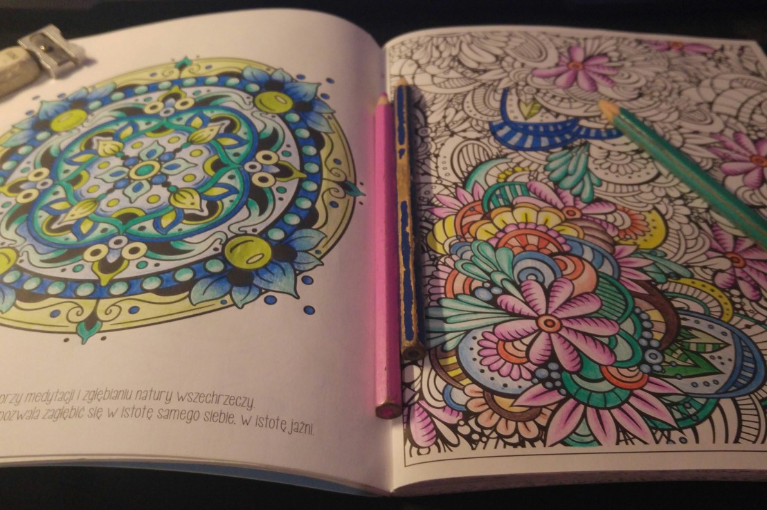 Tranquil Escapes Easy and Simple Adult Coloring Book for Stress Relief with  Mandalas and Patterns