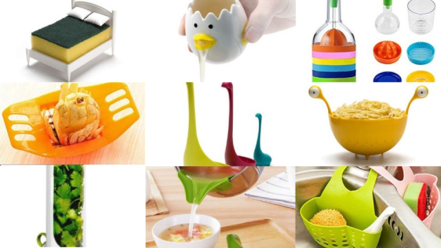 Cute kitchen utensils via So Many Things on Facebook  Funny kitchen gadgets,  Cute kitchen, Cool kitchen gadgets