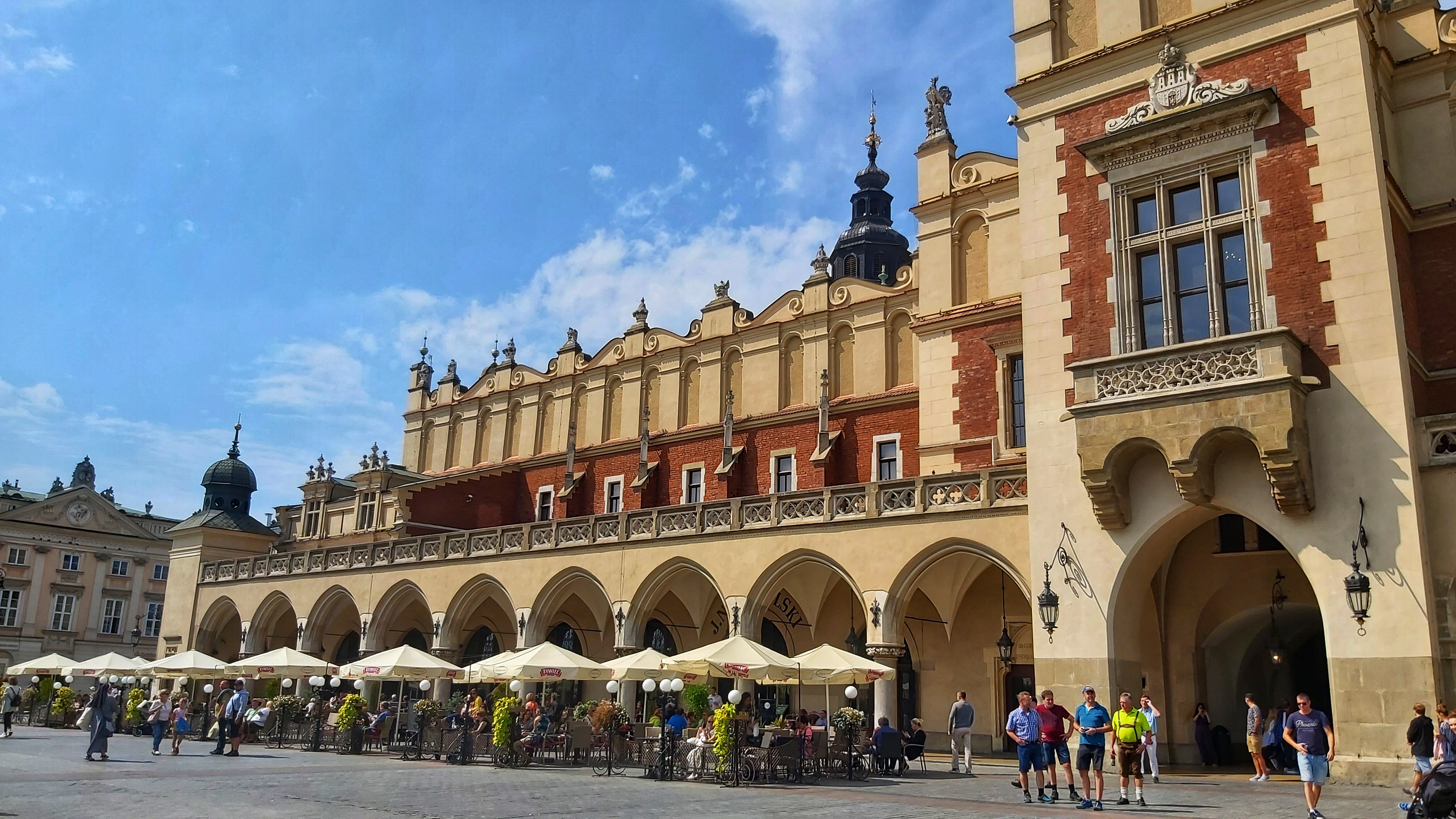 Cracow Trip - the outside of the Cloth Hall, Sukiennice