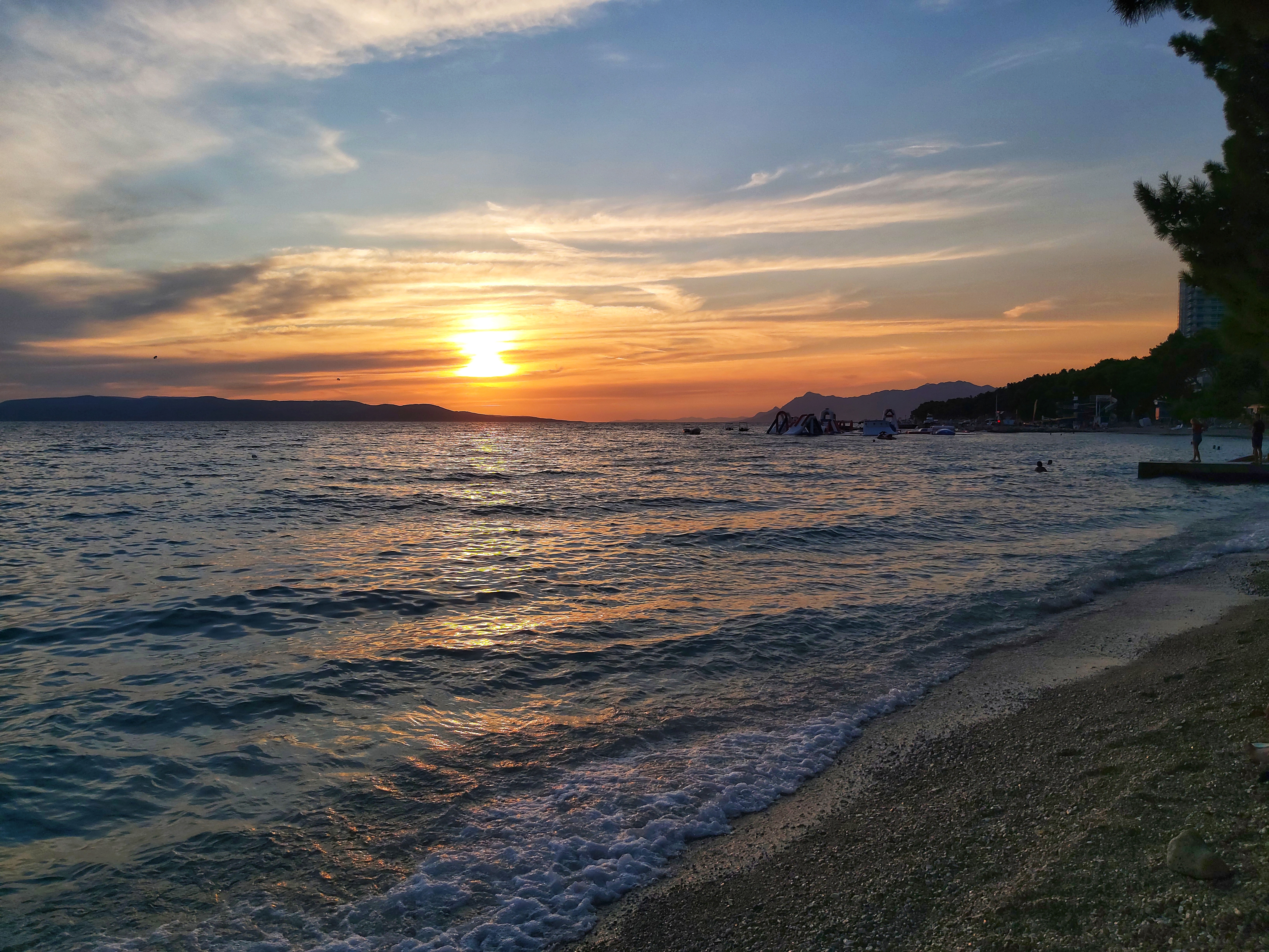 Croatia - Makarska Beach Sunset